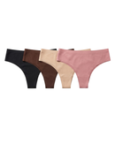 SculptSkin™ 4-Piece Seamless Thong Set – Ultra Thin Edition